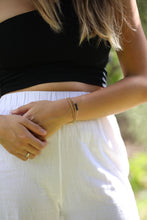 Load image into Gallery viewer, 4-Lava Black Chain Bracelet