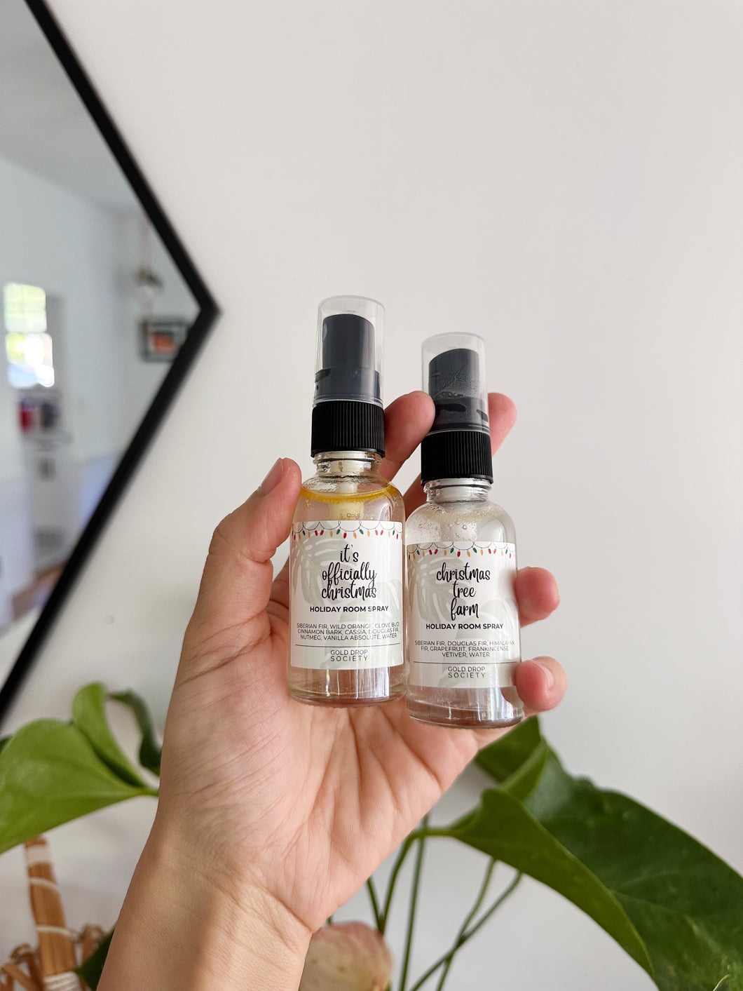 Gold Drop Society Holiday Mists