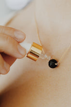 Load image into Gallery viewer, 8mm Single Bead Lava Necklace
