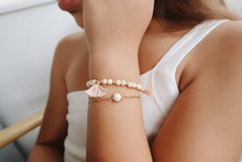 Load image into Gallery viewer, Mini Rosy Pink Ombre Tassel Bracelet
