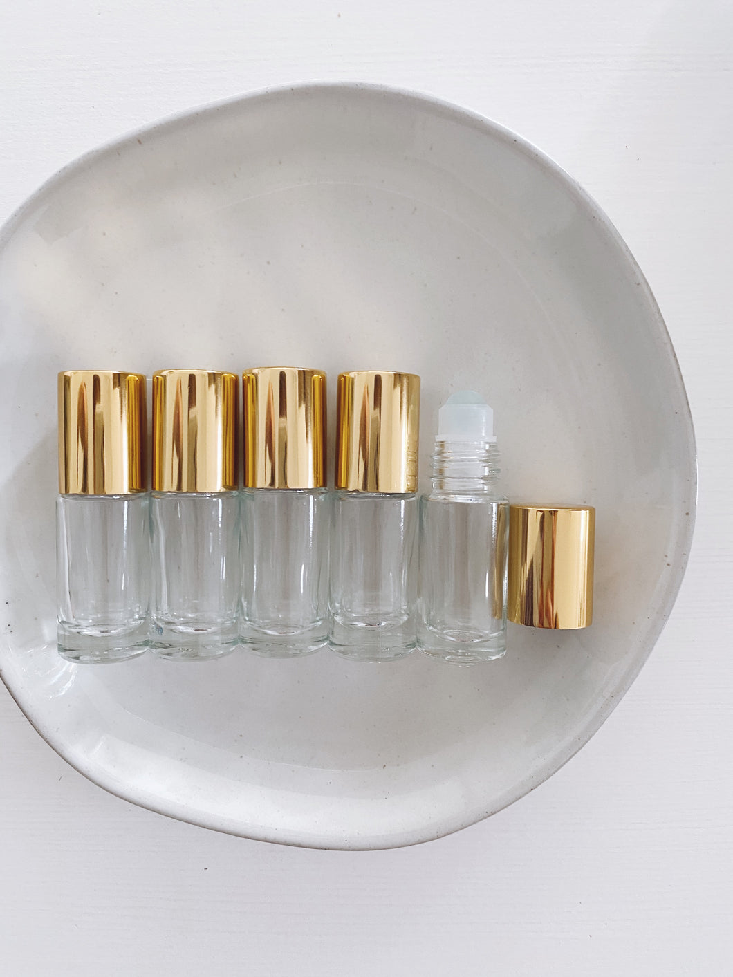 5mL Gold Roller (Set of 5)
