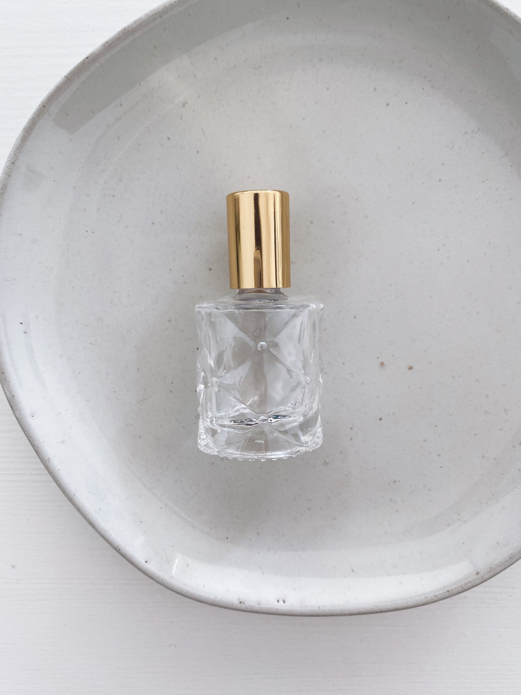 8mL Gold Quilted Roller (Individual)